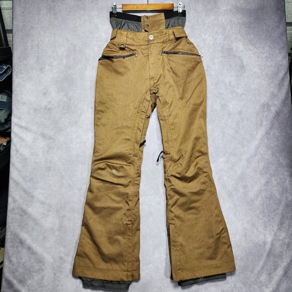 Bonfire Pants Mens Medium Brown TuffDry Snowboard Ski Waterproof 10K Insulated - Picture 1 of 16